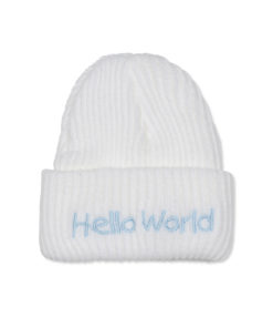Hat Hello World Blue
