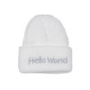Hat Hello World Grey
