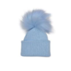 Blue Pom Hat