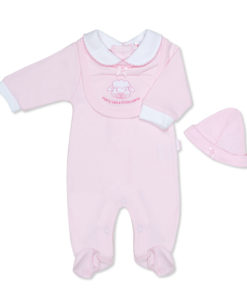 Gilrs Mary Lamb & Bib Outfit